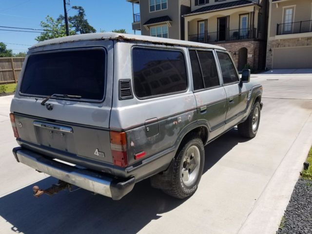 1988 Gray Toyota Land Cruiser SUV