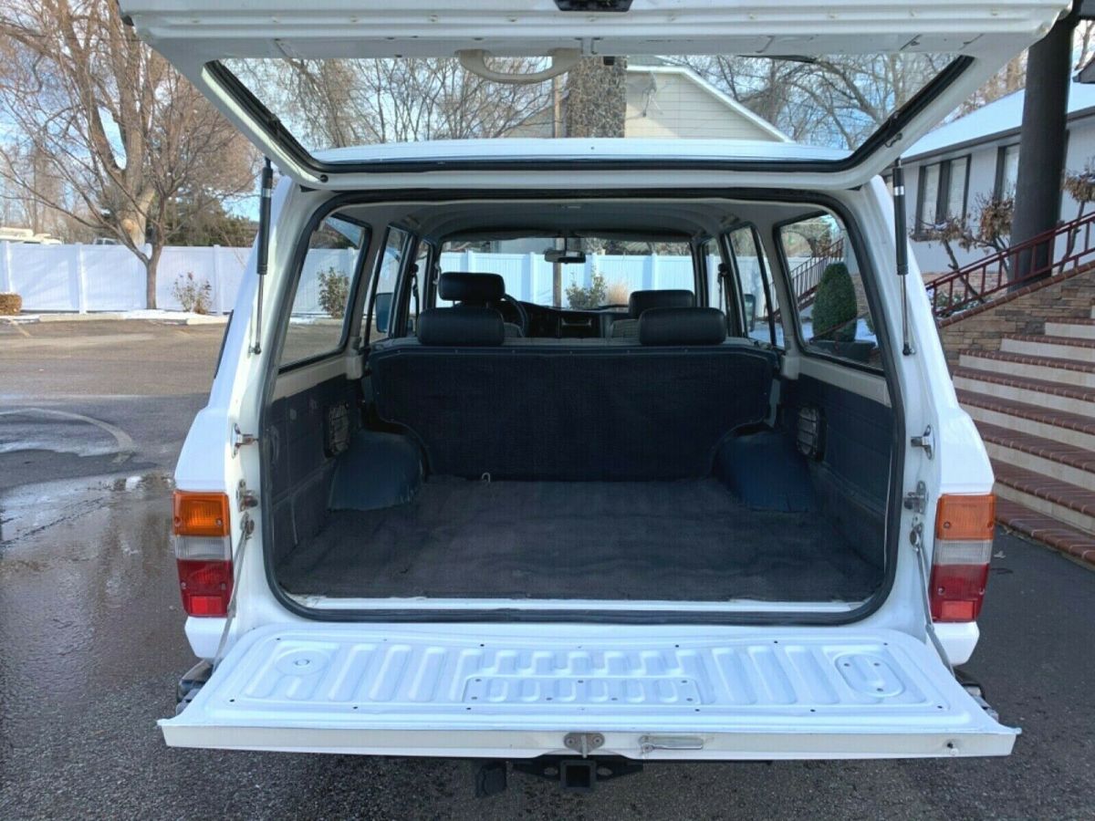 1988 White Toyota Land Cruiser SUV