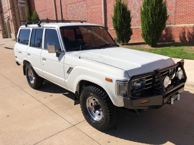 1988 White Toyota Land Cruiser SUV