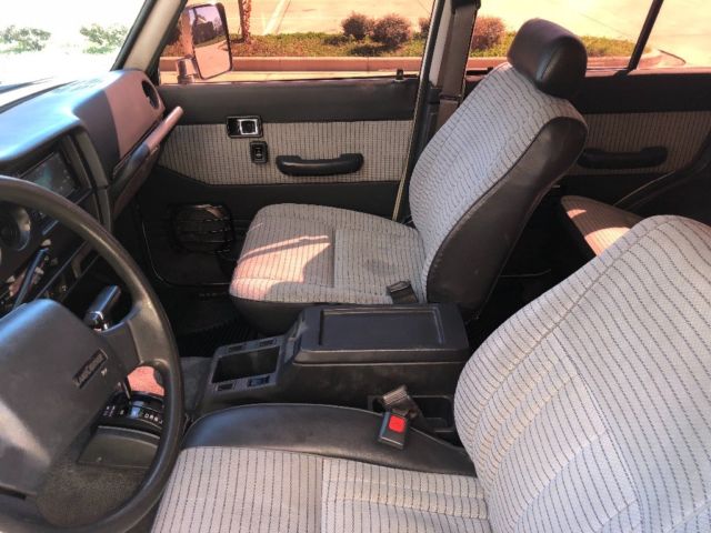 1988 White Toyota Land Cruiser SUV