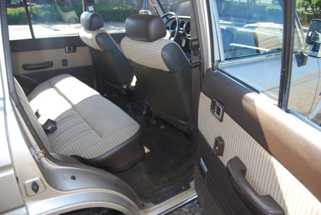 1988 Tan Toyota Land Cruiser