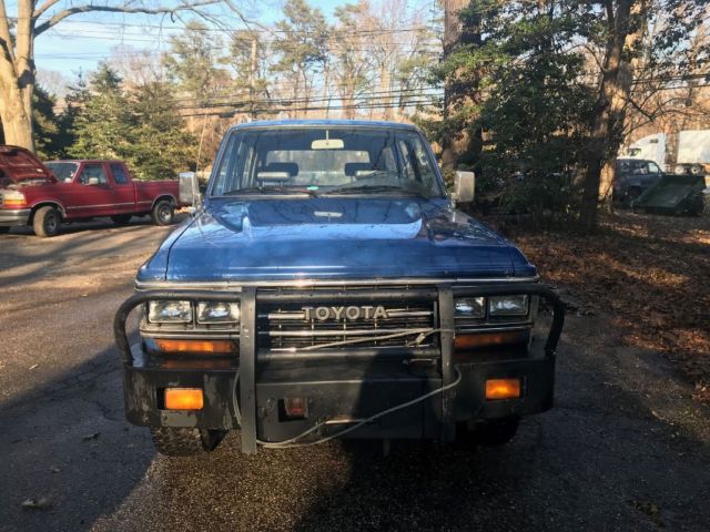 1988 Blue Toyota Land Cruiser SUV