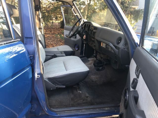 1988 Blue Toyota Land Cruiser SUV