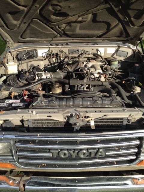 1988 Gold Toyota Land Cruiser SUV