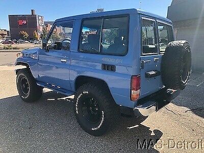 1988 Blue Toyota Land Cruiser SUV