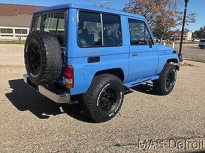 1988 Blue Toyota Land Cruiser SUV