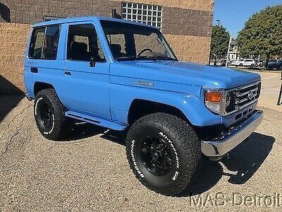 1988 Blue Toyota Land Cruiser SUV