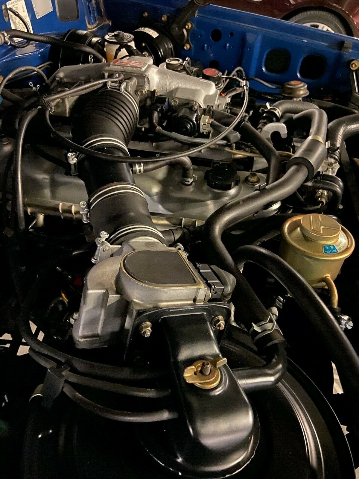 1988 Blue Toyota Land Cruiser