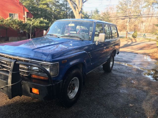 1988 Blue Toyota Land Cruiser SUV
