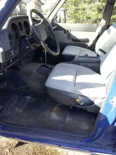 1988 Blue Toyota Land Cruiser SUV