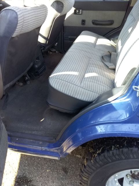 1988 Blue Toyota Land Cruiser SUV