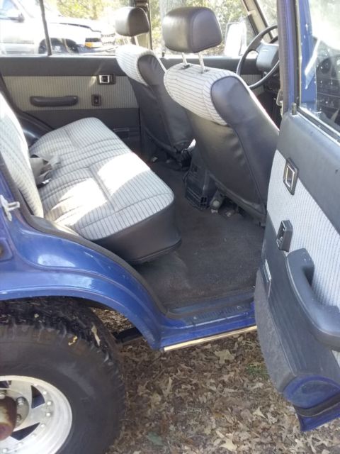 1988 Blue Toyota Land Cruiser SUV