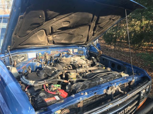 1988 Blue Toyota Land Cruiser SUV