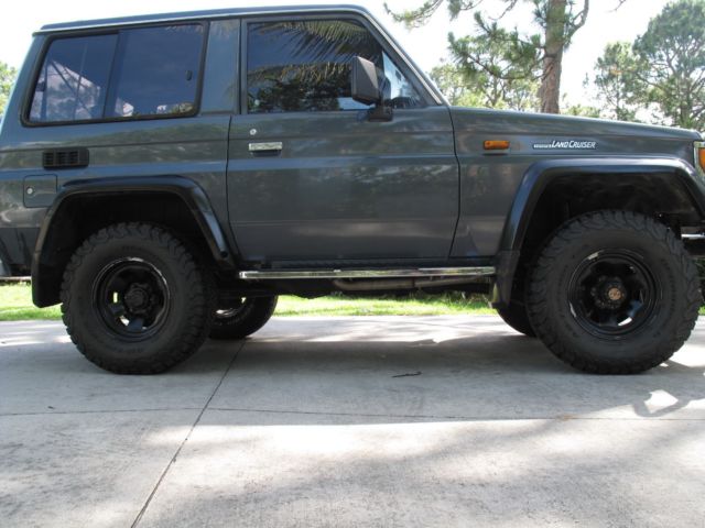 1980 Blue Toyota Land Cruiser 2D