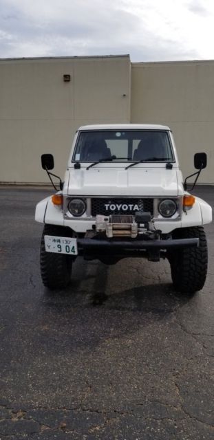 1988 White Toyota Land Cruiser SUV