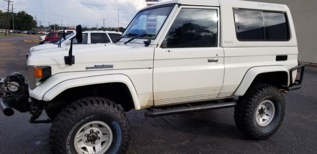 1988 White Toyota Land Cruiser SUV
