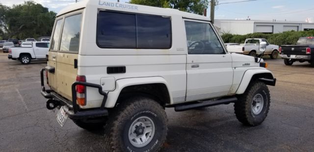 1988 White Toyota Land Cruiser SUV