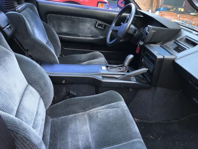 1988 Red Toyota MR2 Coupe