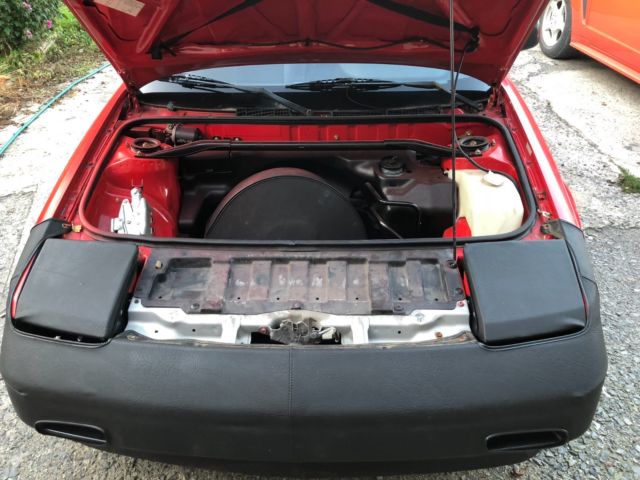 1988 Red Toyota MR2 Coupe