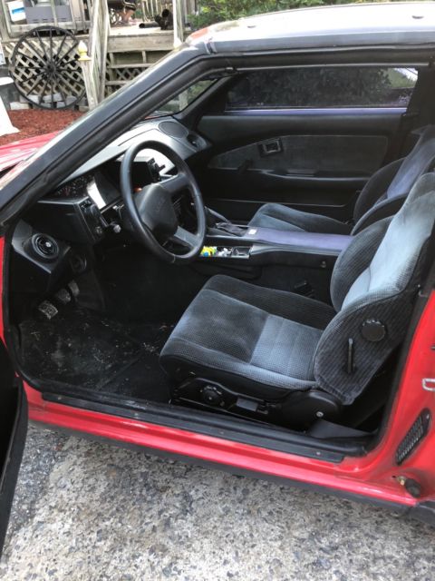 1988 Red Toyota MR2 Coupe