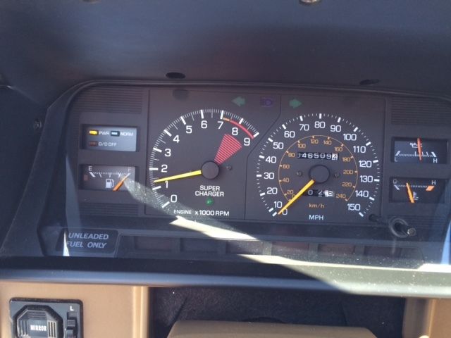 1988 Red Toyota MR2 Coupe