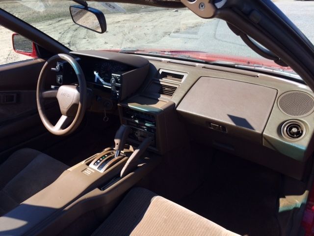 1988 Red Toyota MR2 Coupe