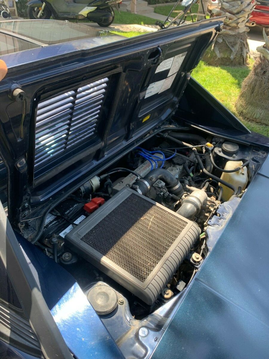 1988 Blue Toyota MR2 Coupe