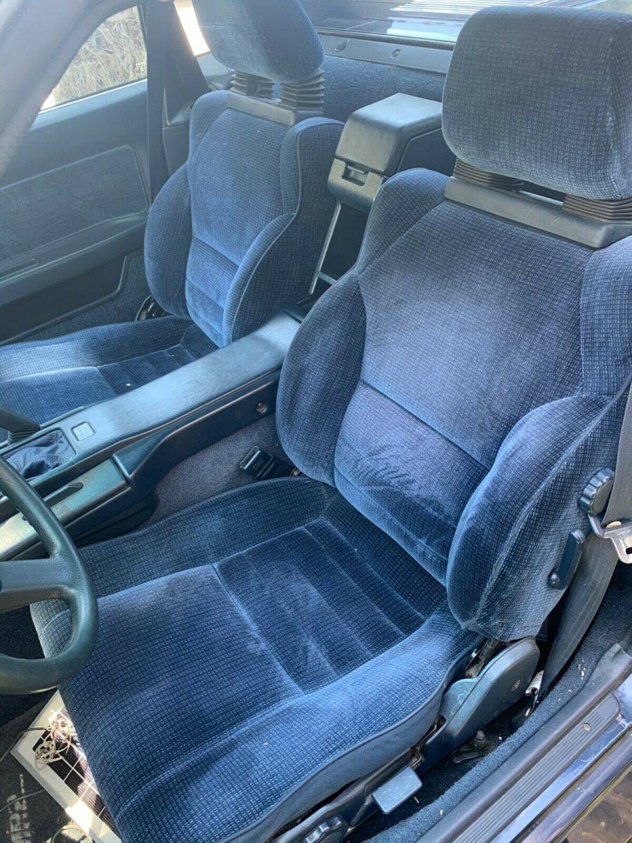 1988 Blue Toyota MR2 Coupe