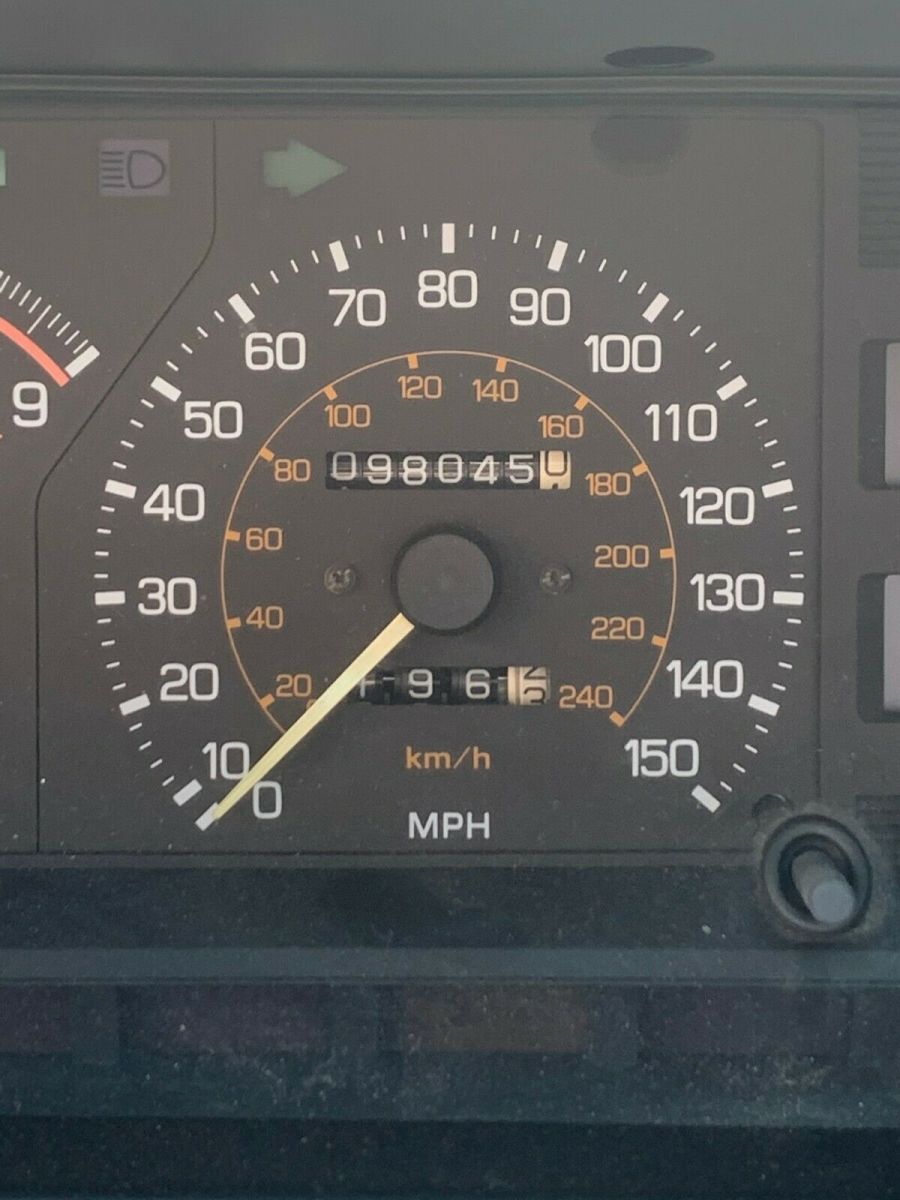 1988 Blue Toyota MR2 Coupe