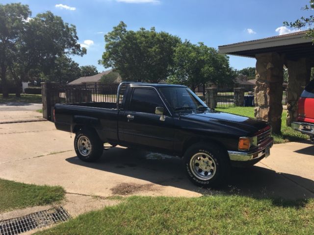 1988 Black Toyota Other Standard Cab Pickup