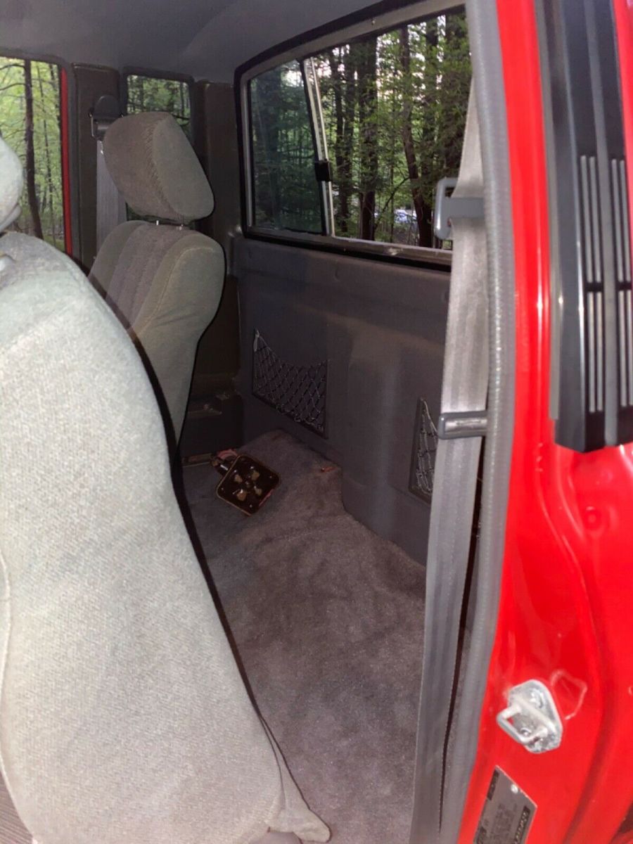 1988 Red Toyota Pickup Extended Cab Pickup