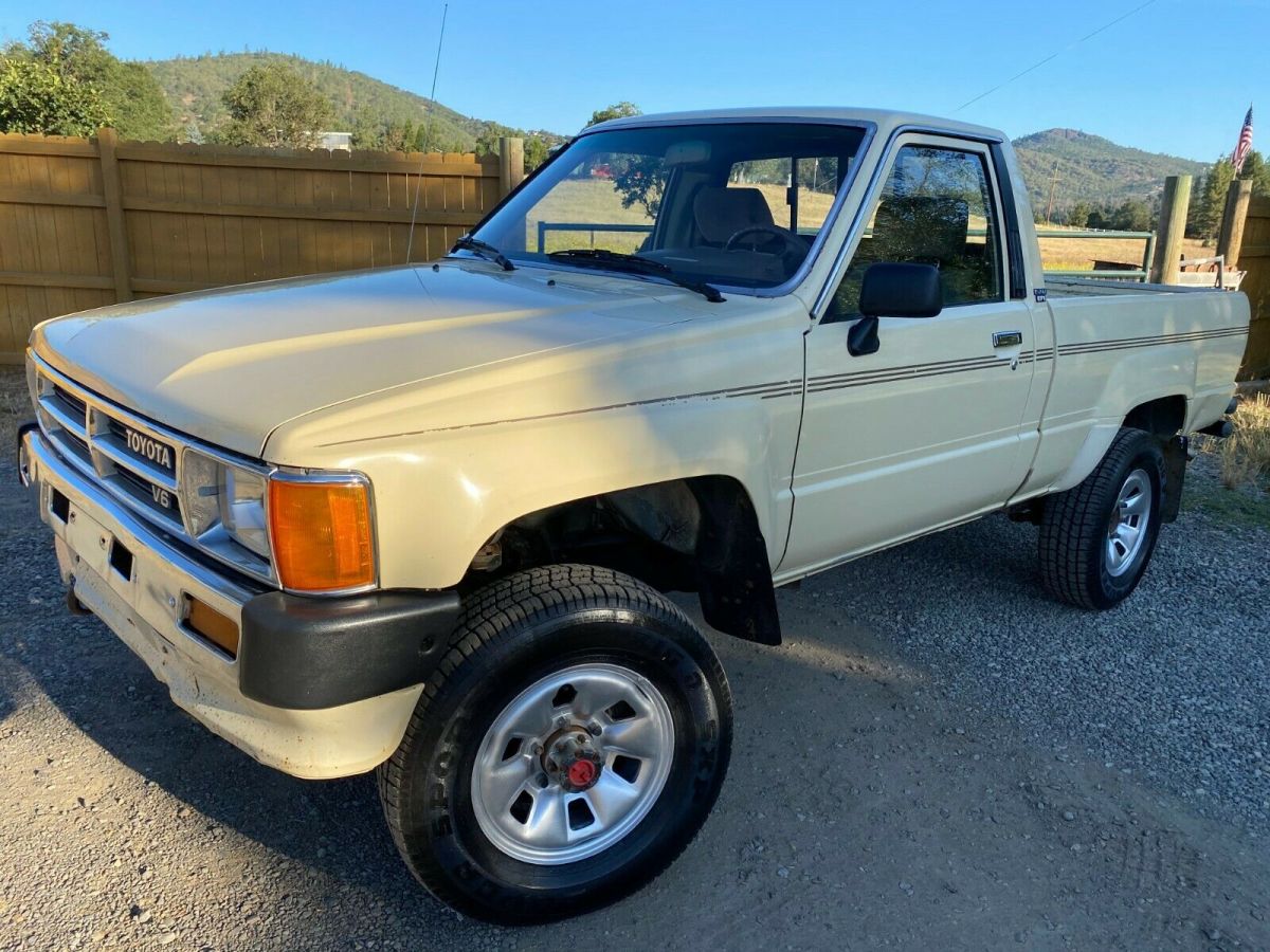 1988 Tan Toyota Pickup Standard Cab Pickup