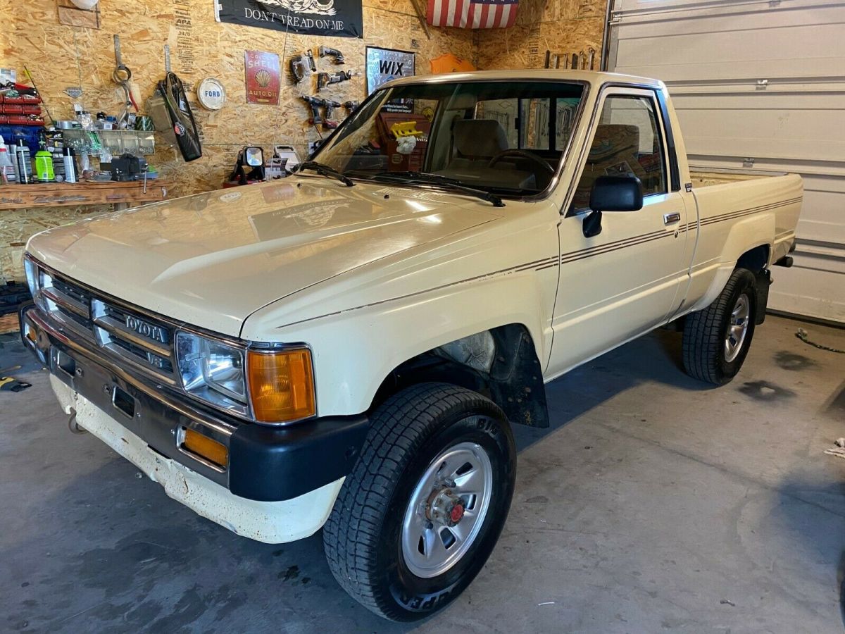 1988 Tan Toyota Pickup Standard Cab Pickup