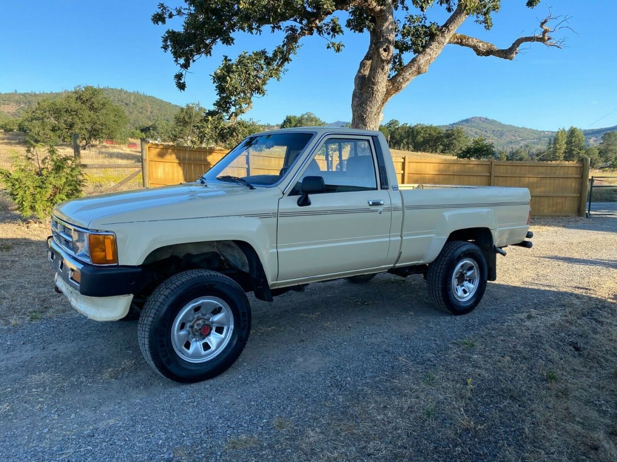 1988 Tan Toyota Pickup Standard Cab Pickup