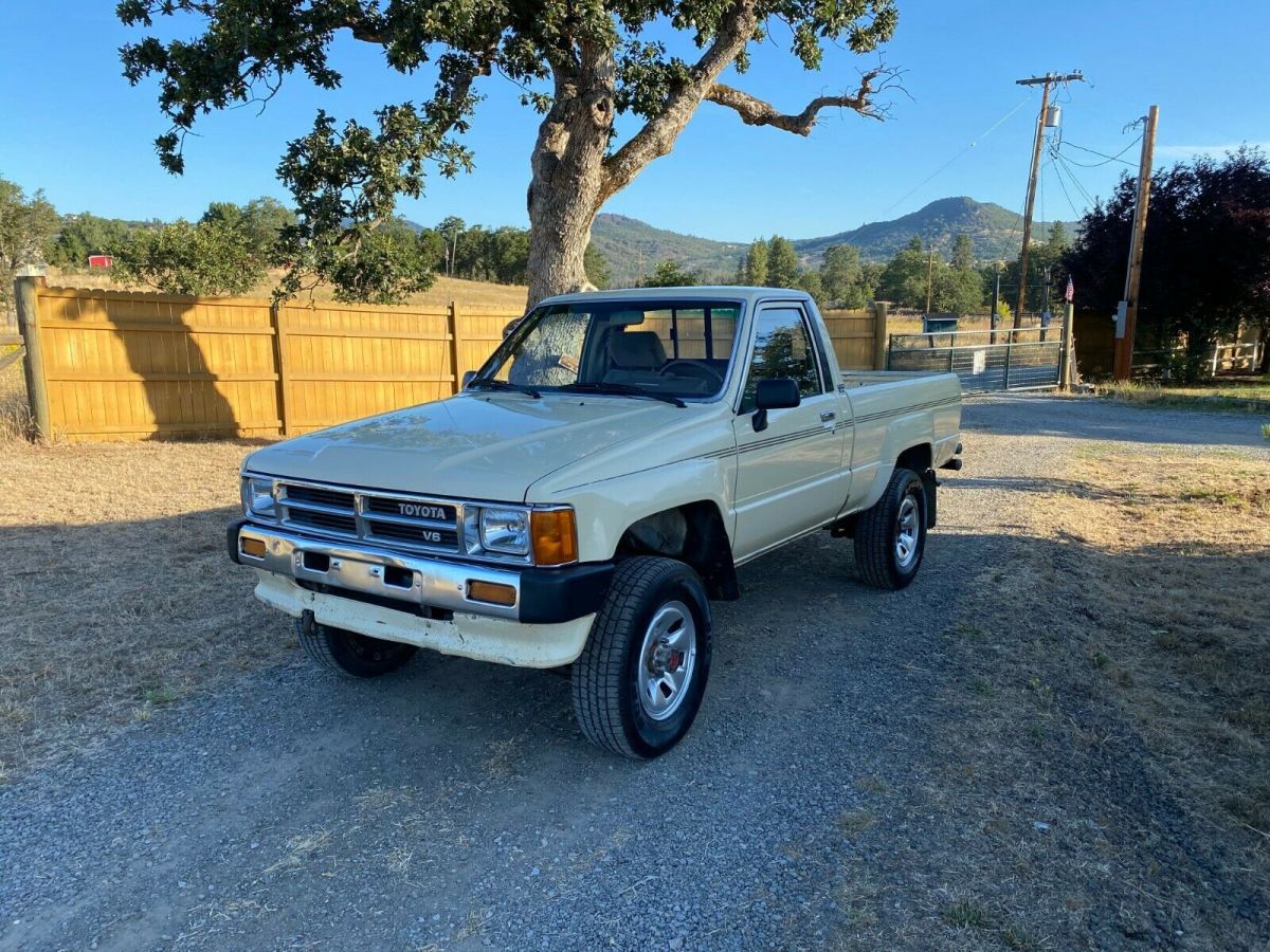 1988 Tan Toyota Pickup Standard Cab Pickup