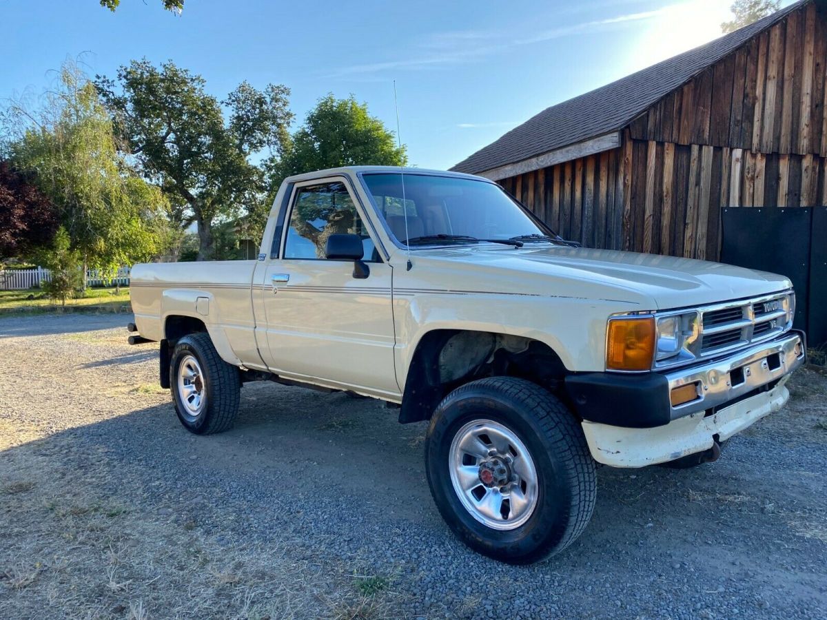 1988 Tan Toyota Pickup Standard Cab Pickup