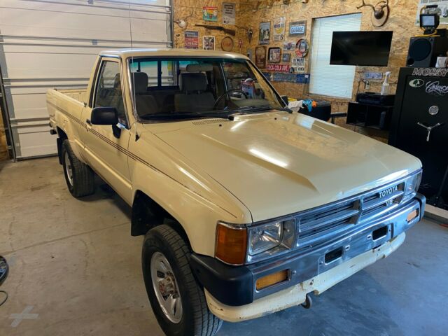 1988 Tan Toyota Pickup Standard Cab Pickup