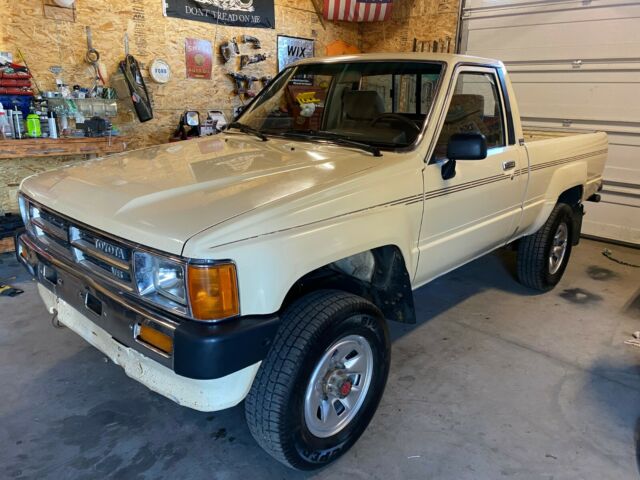 1988 Tan Toyota Pickup Standard Cab Pickup