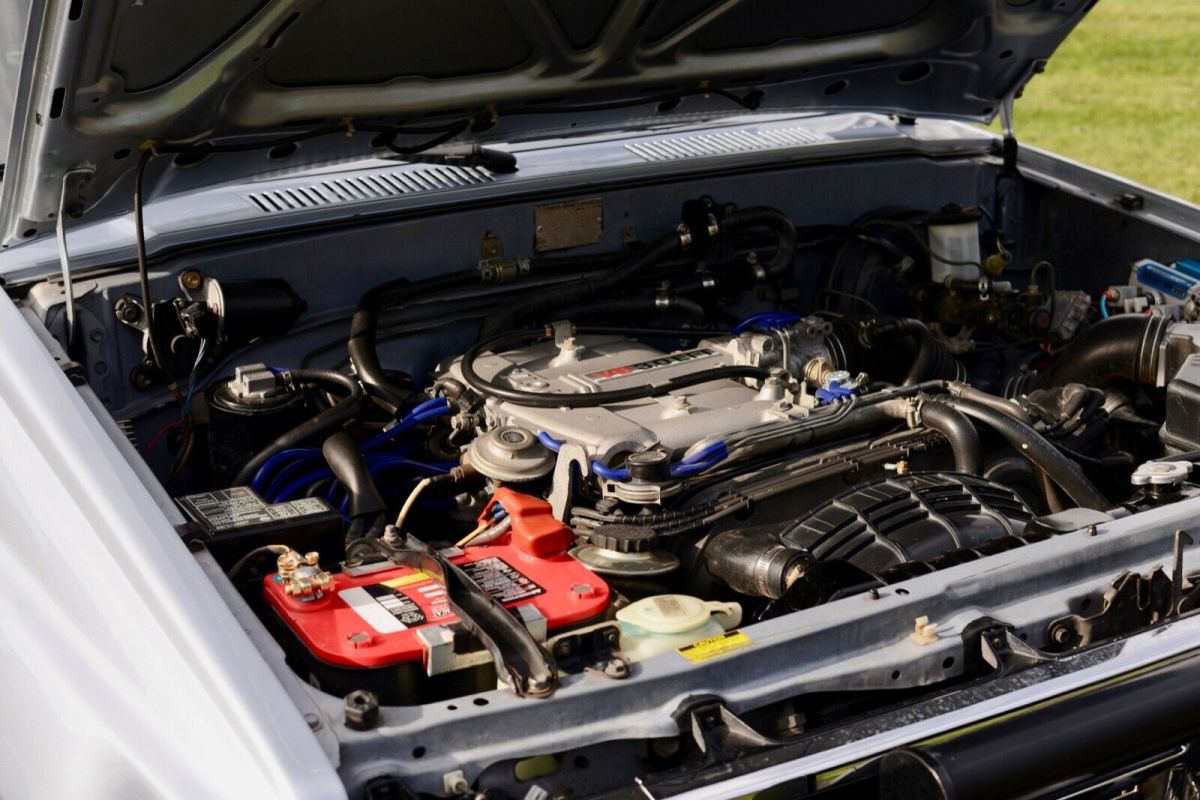 1988 Light Blue Toyota Pickup Extended Cab Pickup