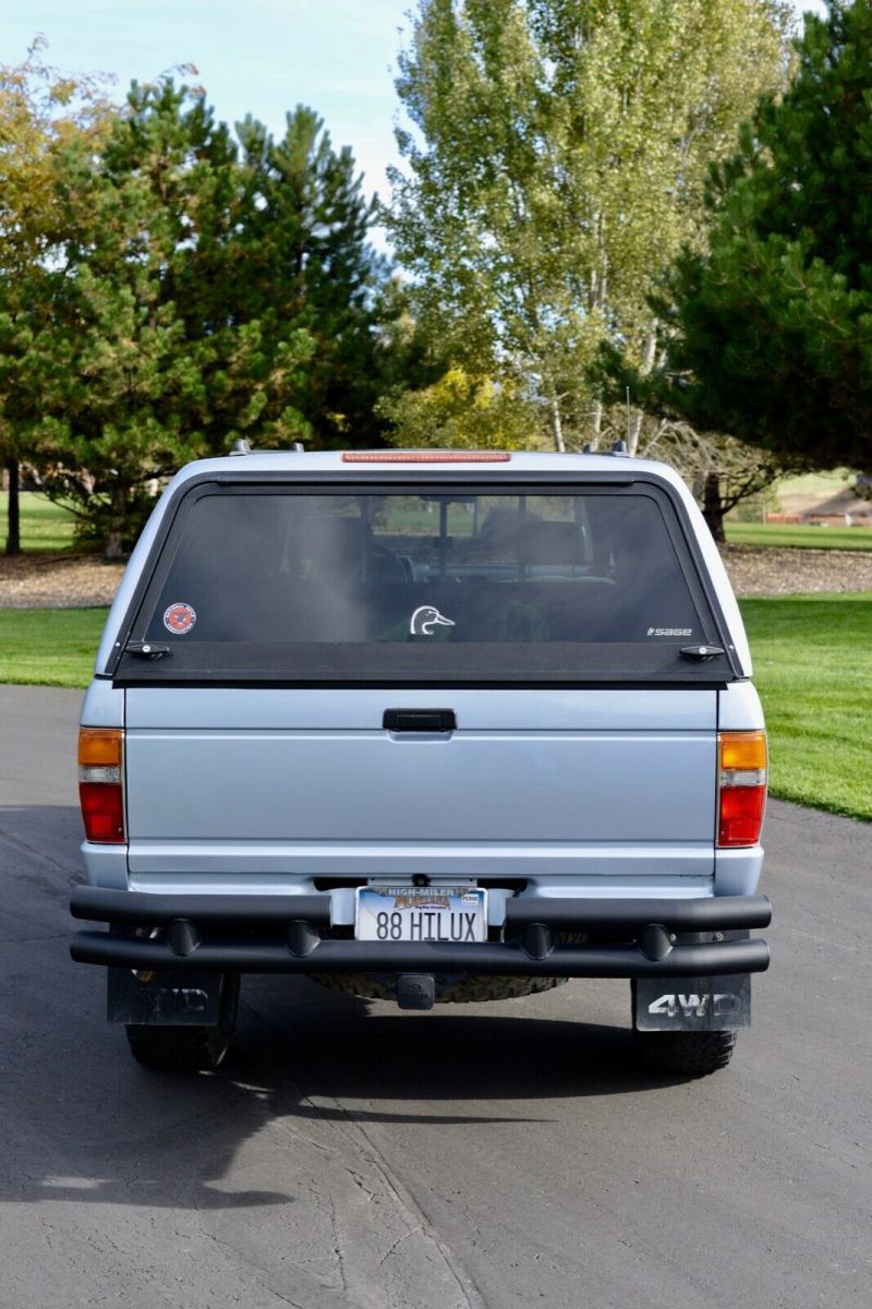 1988 Light Blue Toyota Pickup Extended Cab Pickup