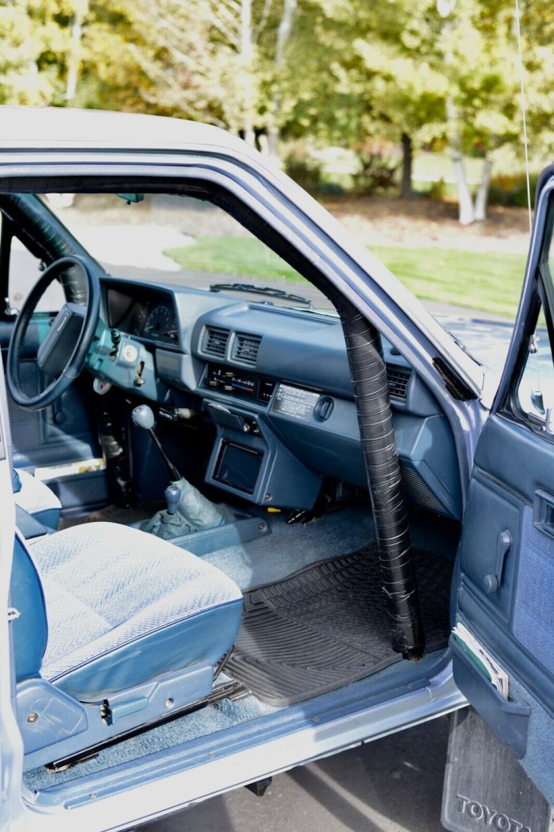 1988 Light Blue Toyota Pickup Extended Cab Pickup