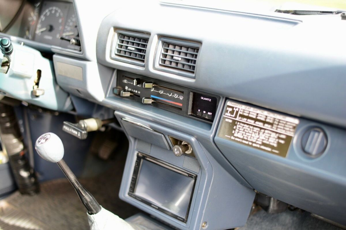 1988 Light Blue Toyota Pickup Extended Cab Pickup