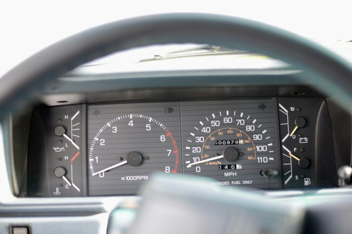 1988 Light Blue Toyota Pickup Extended Cab Pickup