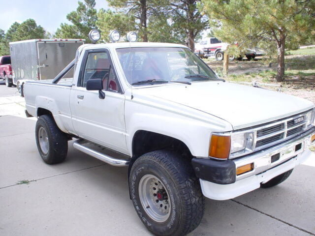 1988 White Toyota Other 4x4 Shortbed