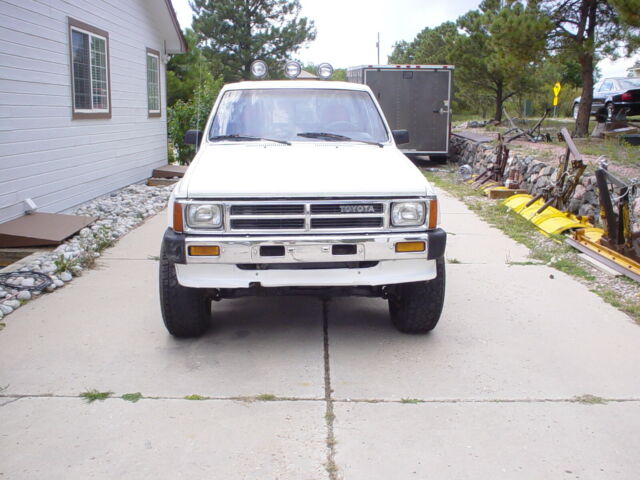 1988 White Toyota Other 4x4 Shortbed