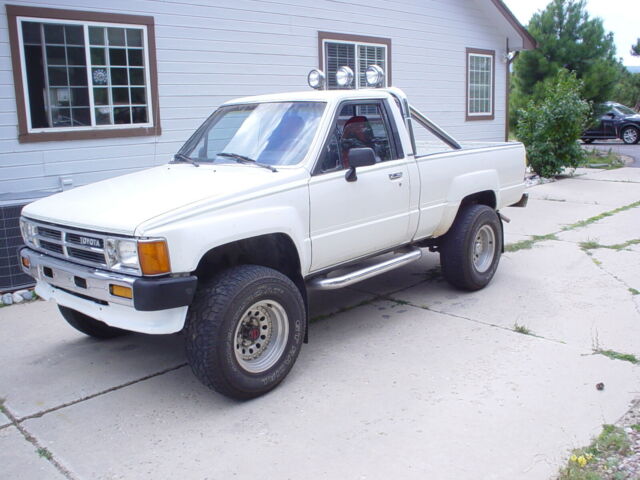 1988 White Toyota Other 4x4 Shortbed