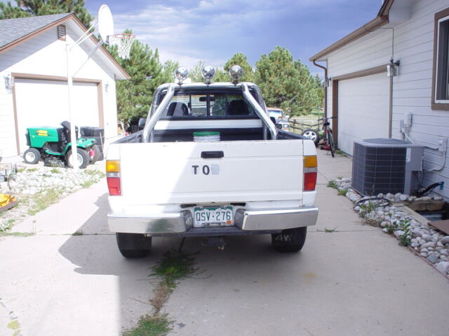 1988 White Toyota Other 4x4 Shortbed
