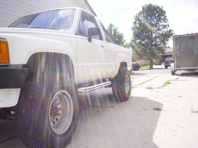 1988 White Toyota Other 4x4 Shortbed