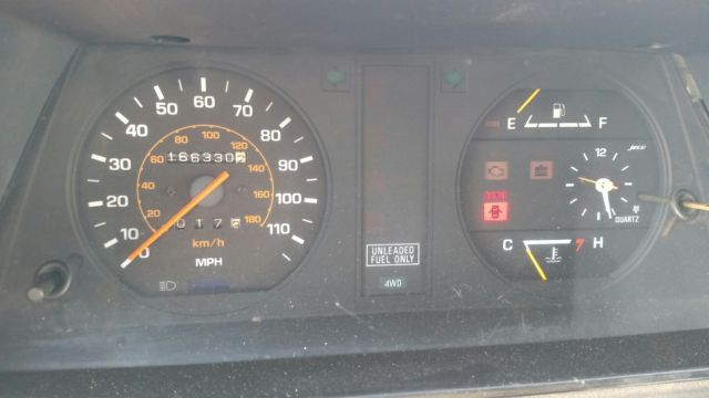 1988 Blue Toyota Other Van Camper