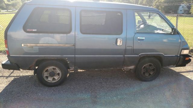 1988 Blue Toyota Other Van Camper